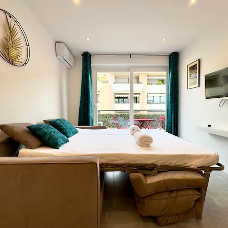 Le Versailles Scls - Wifi, Clim, Rue D'antibes דירה *
