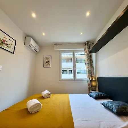 Le Versailles Scls - Wifi, Clim, Rue D'antibes דירה *